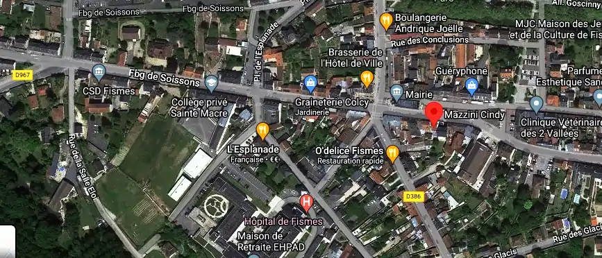 Horaire pharmacie de garde à Fismes