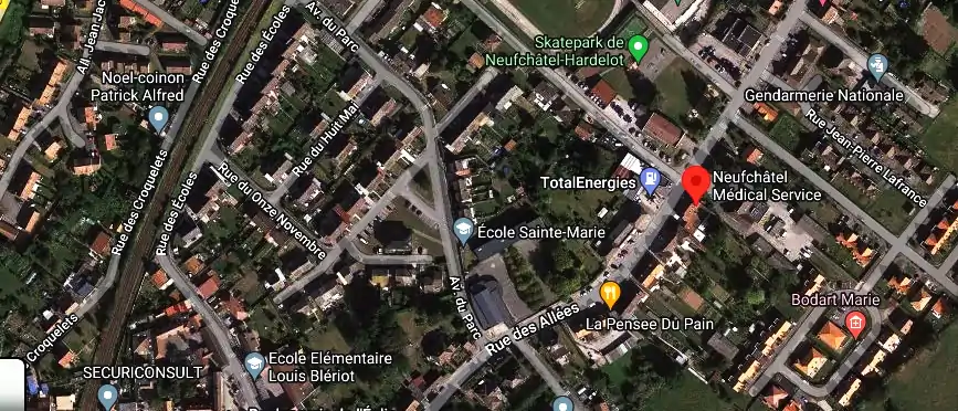Horaire pharmacie de garde à Neufchâtel-Hardelot